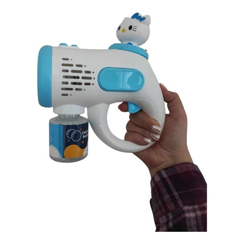 حباب ساز مدل تفنگی مخزن دار طرح کیتی کد KITI GUN 123