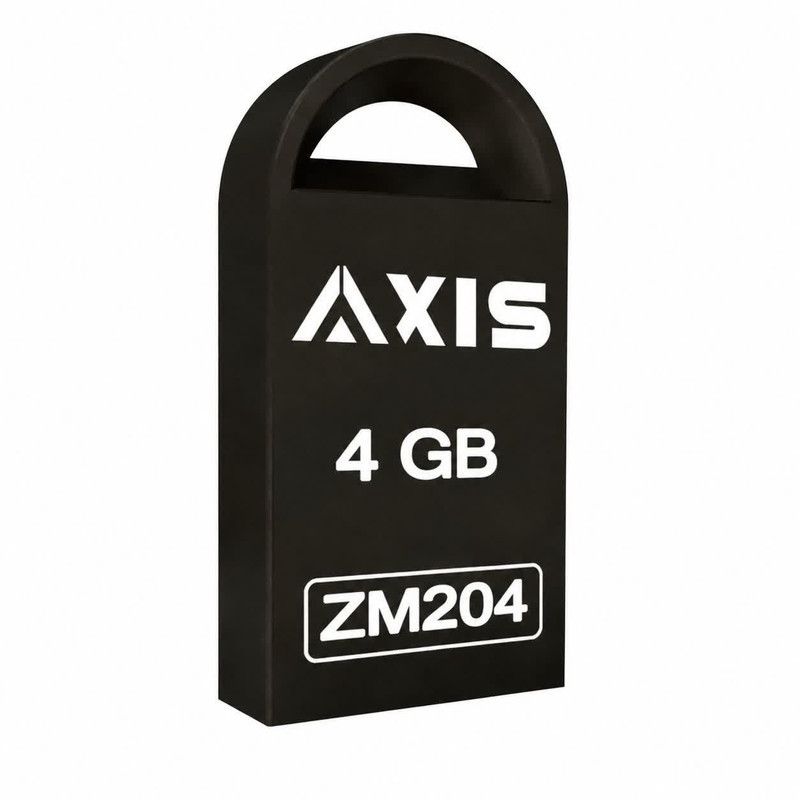 فلش مموری اکسیس مدل ZM204 ظرفیت 4گیگابایت با رابط USB 2.0