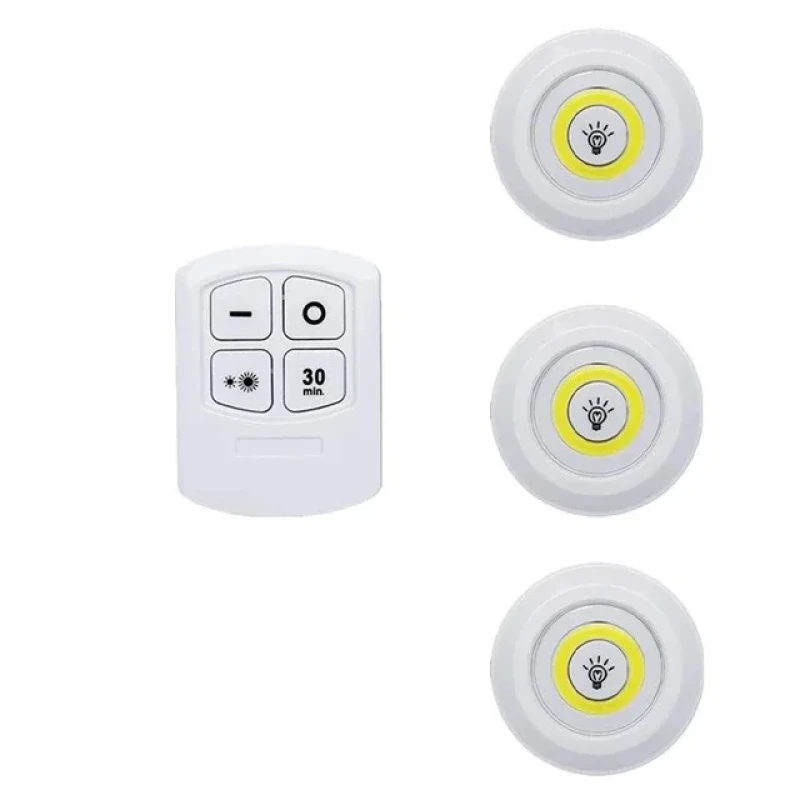 چراغ اضطراری مدل سقفی REMOTE CONTROL مجموعه 3 عددی