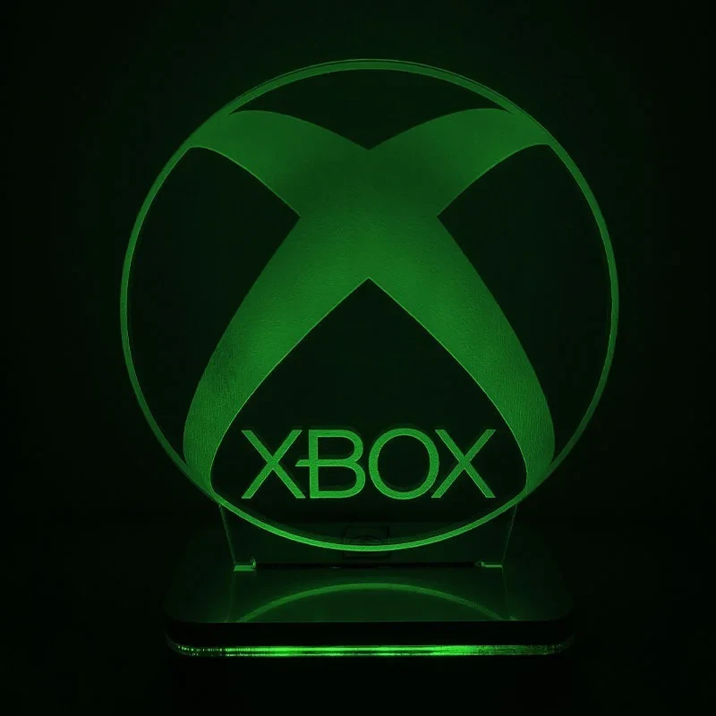 چراغ خواب سان لیزر طرح ایکس باکس XBOX مدل تک رنگ