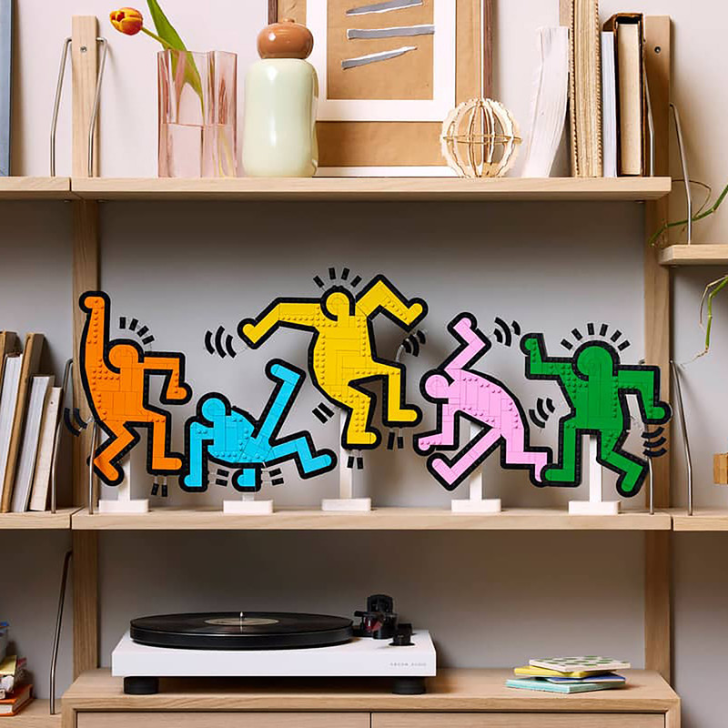 لگو 1773 تکه سری Art مدل Keith Haring Dancing Figures کد 31216