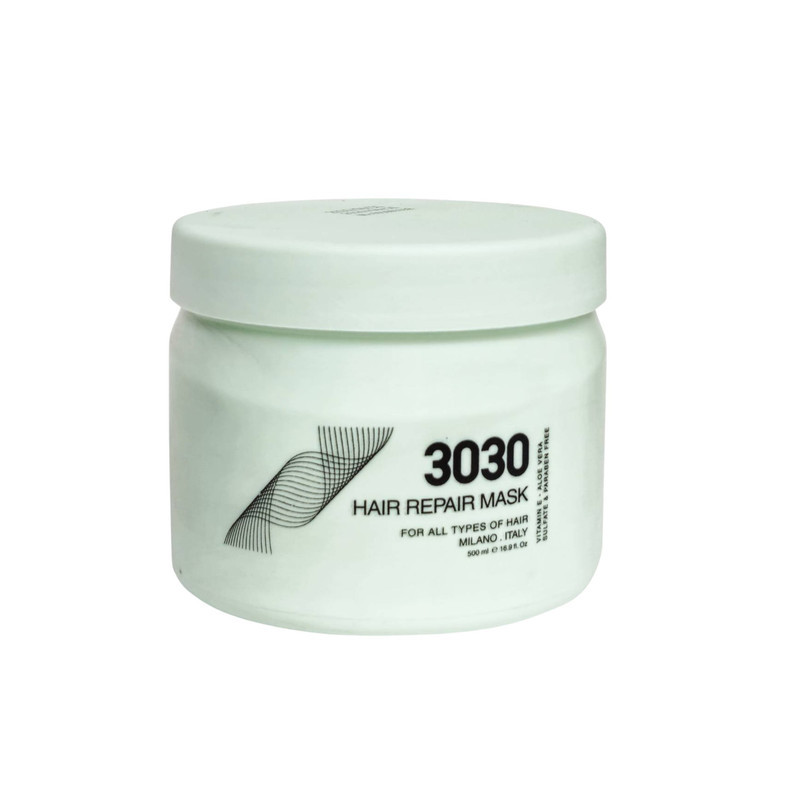 ماسک مو، ترمیم کننده 3030 مدل REPAIR مناسب برای انواع مو حجم 500 میلی لیتر