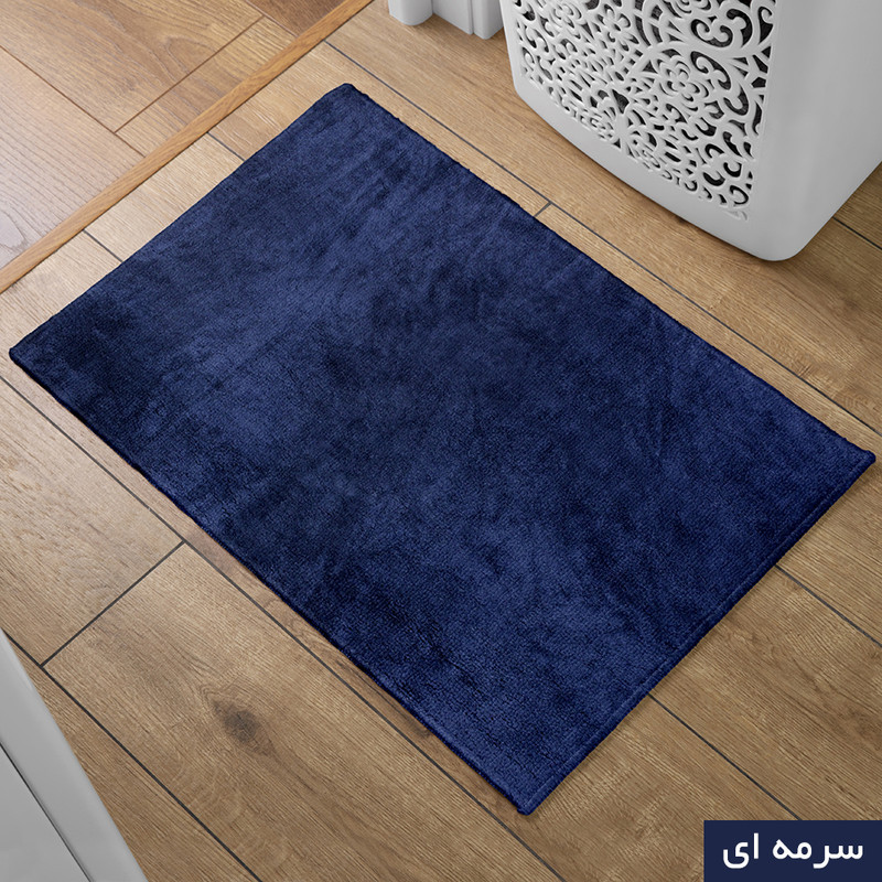 پادری شاران هوم مدل 3 لایه اسفنج دار طرح مخمل سایز 45×70 سانتی متر