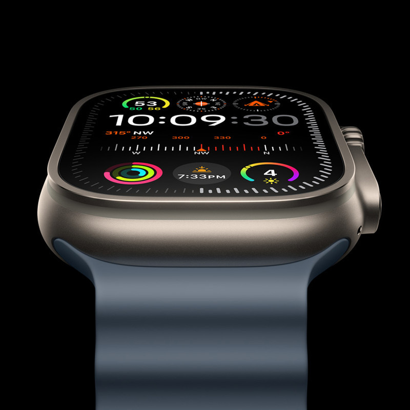 ساعت هوشمند 49 میلی متری اپل مدل Ultra 3 Natural Titanium Case با بند Trail