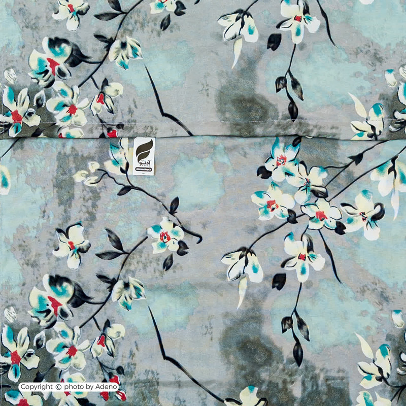 روکش لحاف مایکروفایبر آدنو مدل دلارام کد CH159 یک نفره سایز 220x160 سانتی‌متر