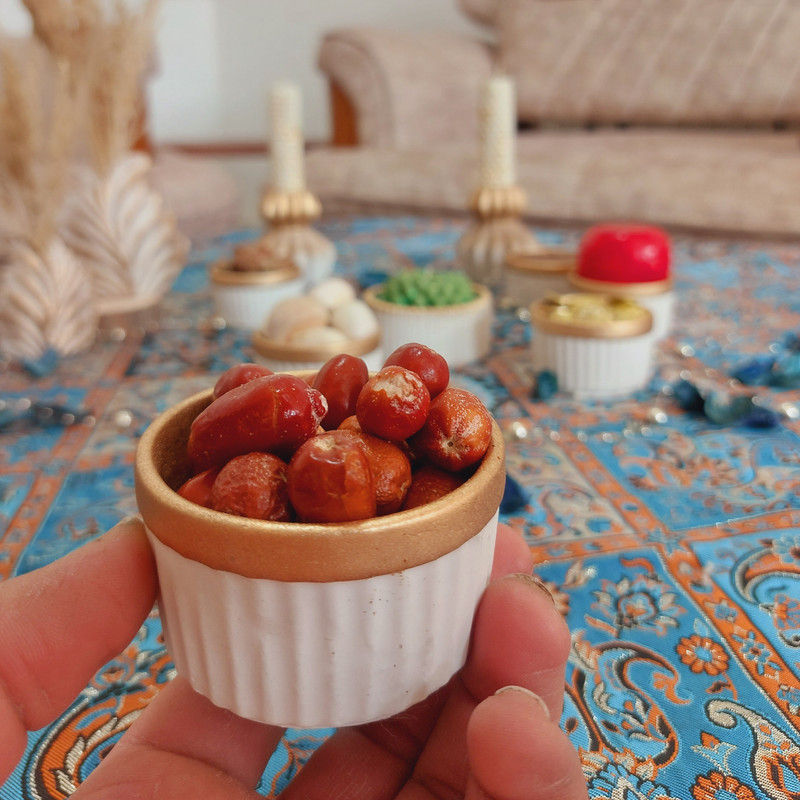 مجموعه ظروف هفت سین ۱۳ پارچه مدل رویال