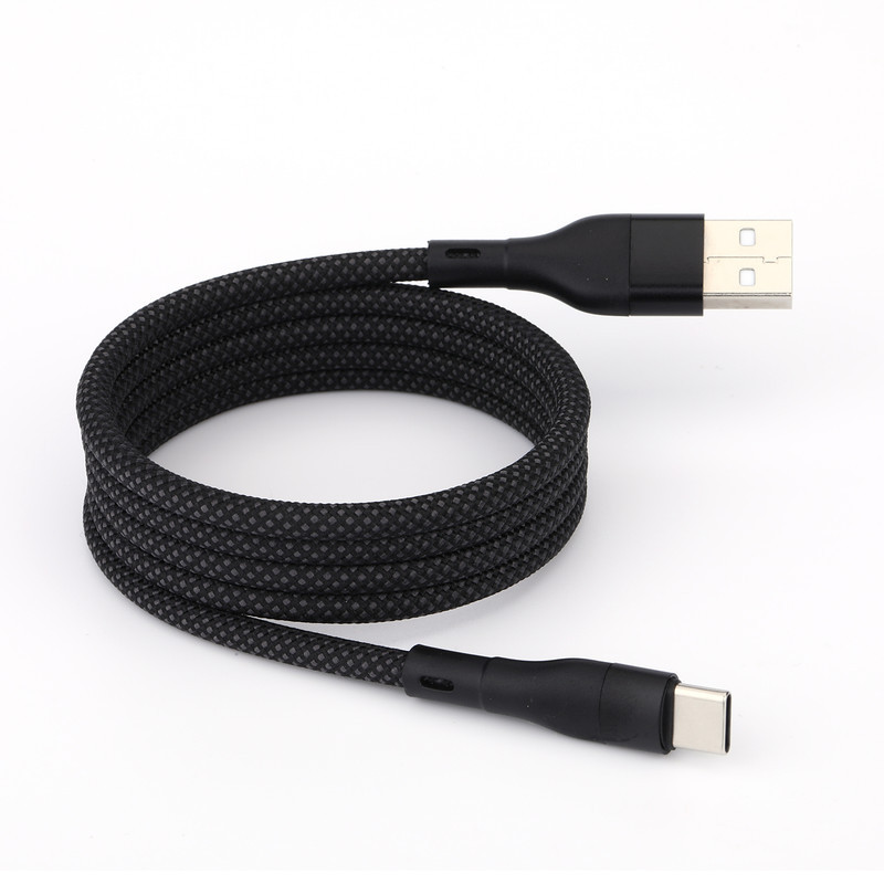 کابل تبدیل USB به USB-C فوربری مدل Magnetic KS-AC01-18W طول 1 متر