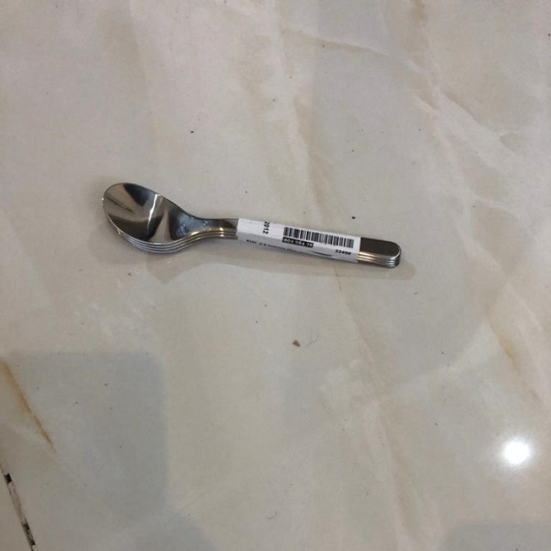 قاشق دسر خوری ایکیا مدل FORNUFT بسته 4 عددی