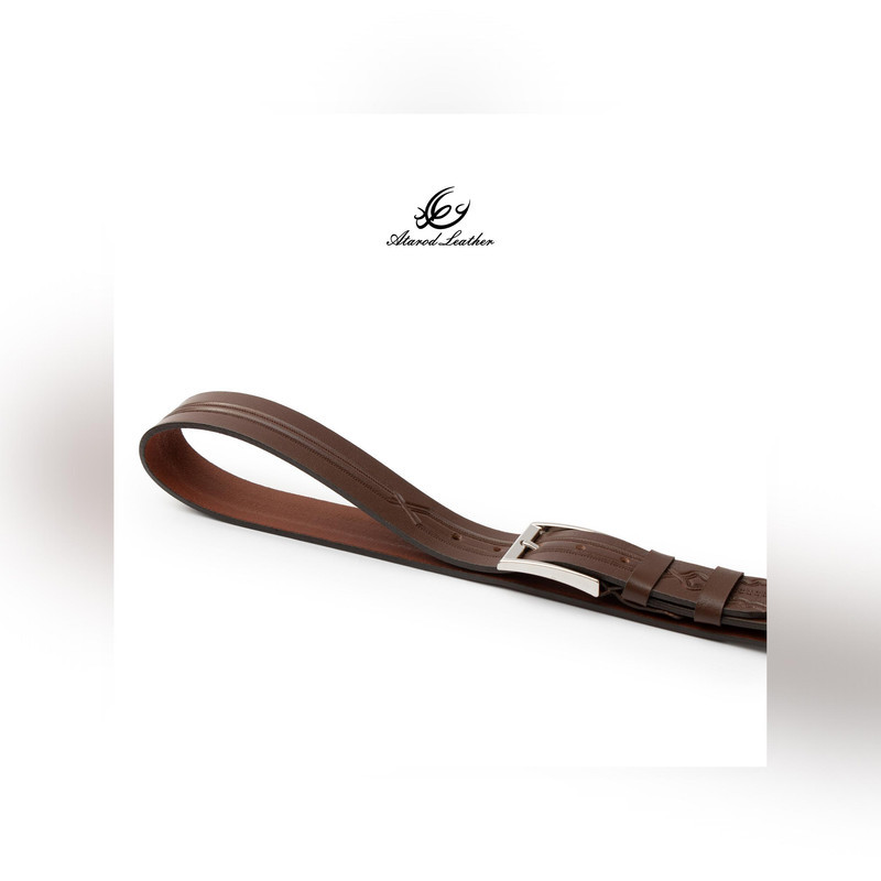 کمربند مردانه چرم عطارد مدل چرم طبیعی کد B69