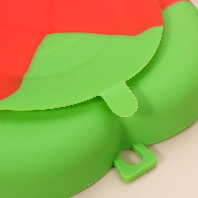 ست ظرف غذا کودک 4 تکه مدل توت فرنگی