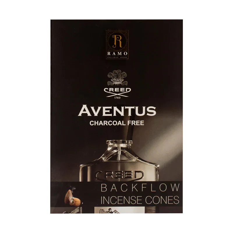 عود رامو مدل آبشاری  رایحه ادکلن AVENTUS بسته 10 عددی