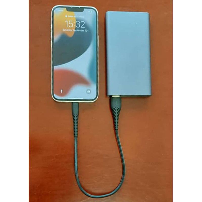 کابل شارژ USB به لایتنینگ بیاند مدل BA-333 طول 0.3 متر بسته ده عددی