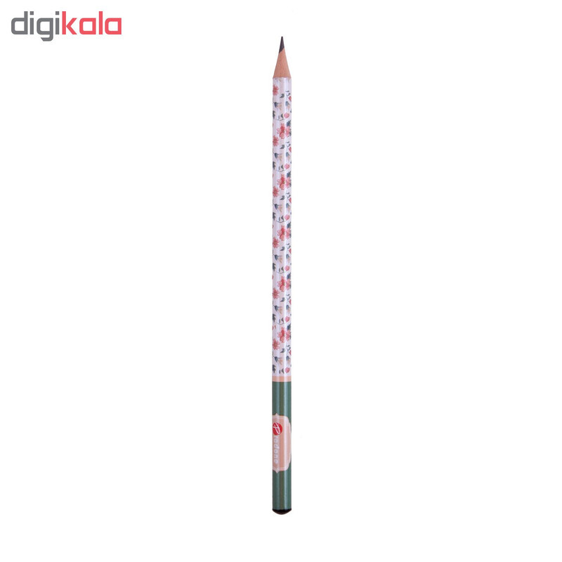 مداد مشکی پرودون مدل FLOWER مجموعه 12 عددی
