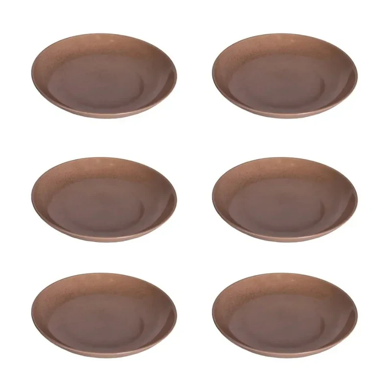 بشقاب خورش خوری بی.وی.کی مدل مجستیک کد HS4507 مجموعه 6 عددی