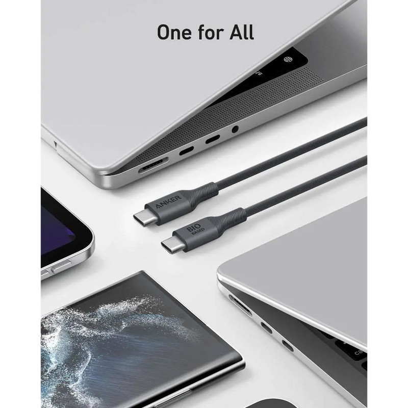 کابل USB-C انکر مدل A80F2H11 طول 1.83 متر
