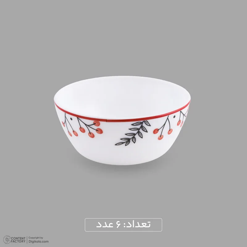 سرویس غذاخوری اوپال 26 پارچه 6 نفره دینو مدل Flore