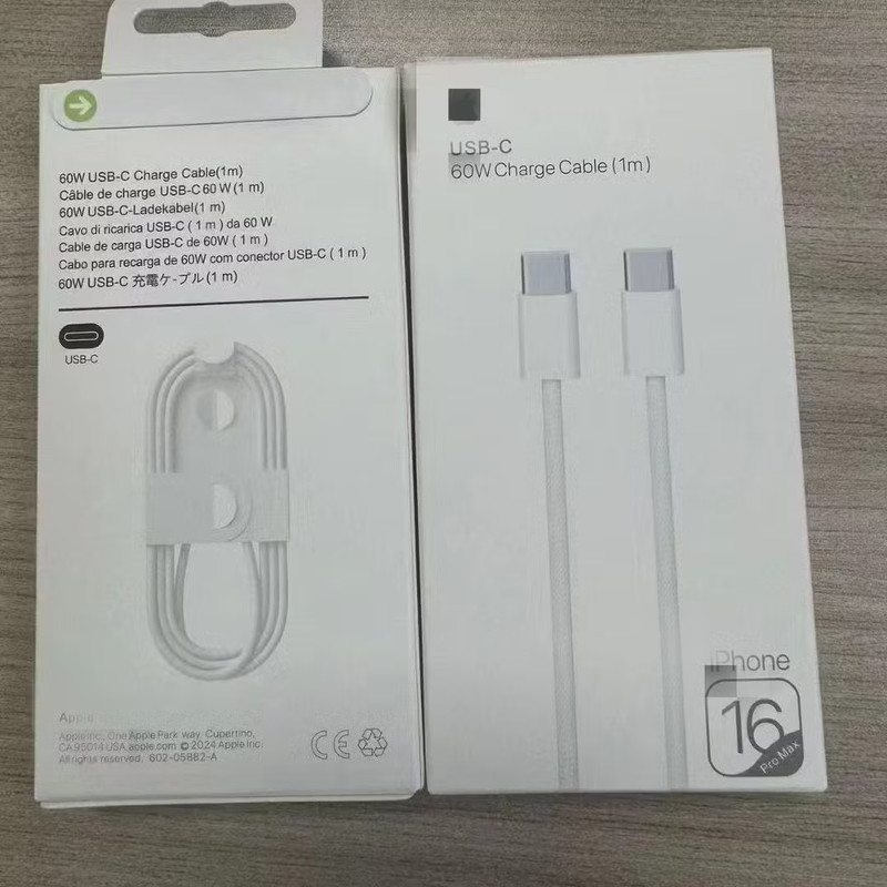 کابل USB-C مدل iPhone16 Pro Max 60W-C طول 1 متر