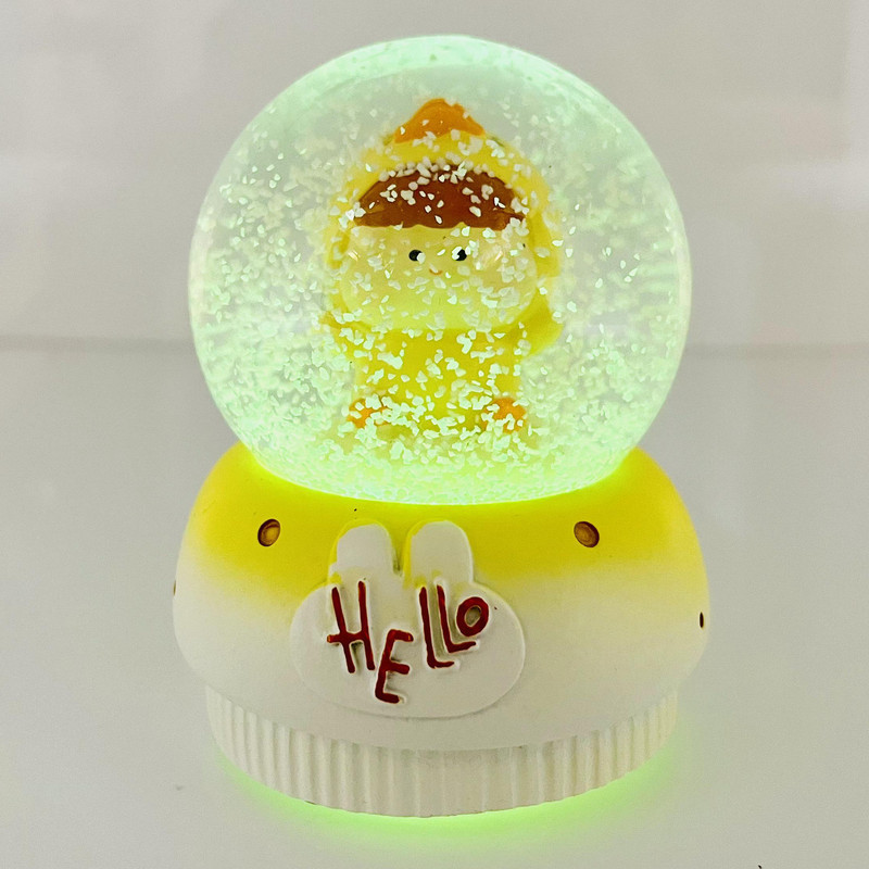 گوی مدل چراغدار HELLO طرح baby جوجه کد B1623.11.S300