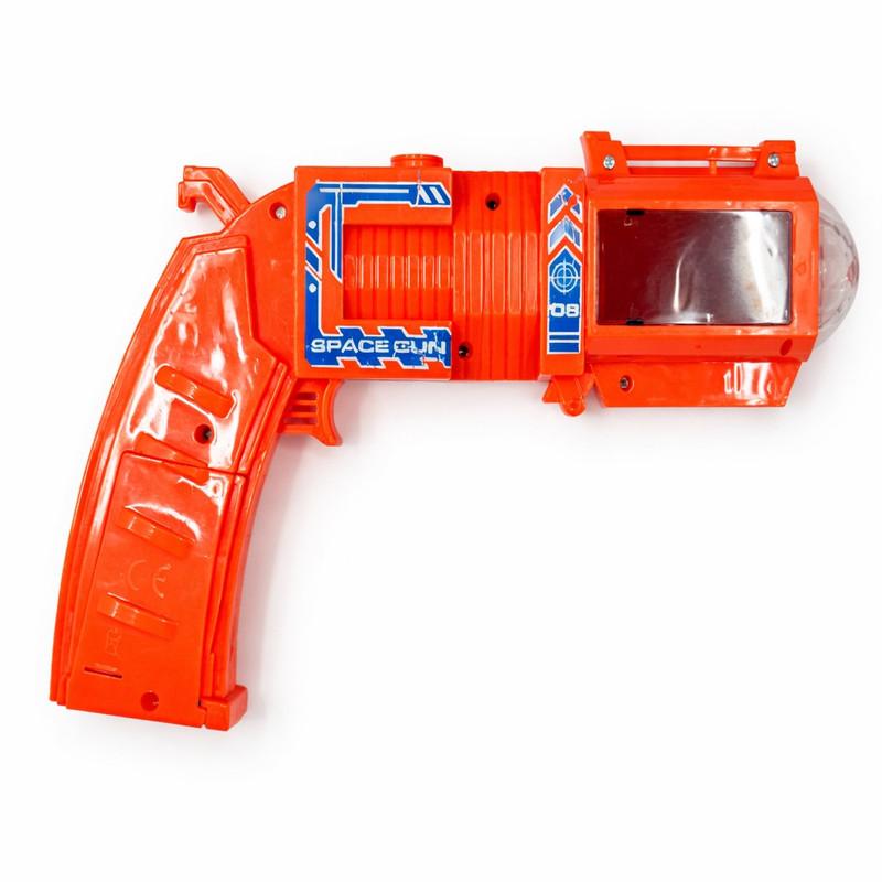 تفنگ موزیکال و چراغدار مدل Space Gun