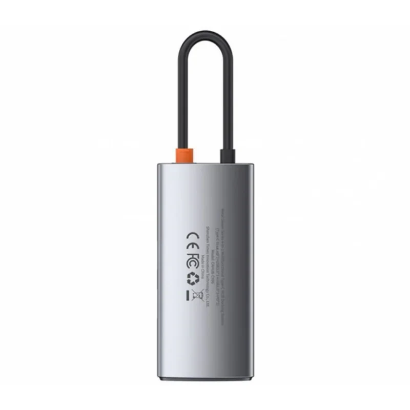 هاب 4 پورت USB-C باسئوس مدل Metal Gleam Series