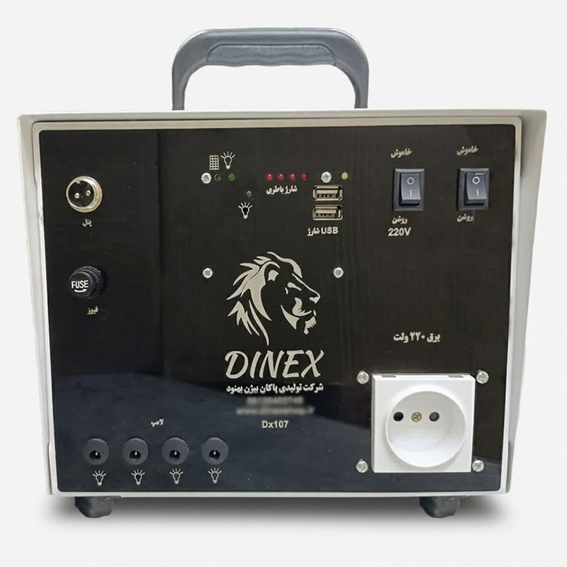 پاور استیشن 2000 وات آریا آرمان دینکس مدل خورشیدی DX-107 ظرفیت 60000 وات ساعت