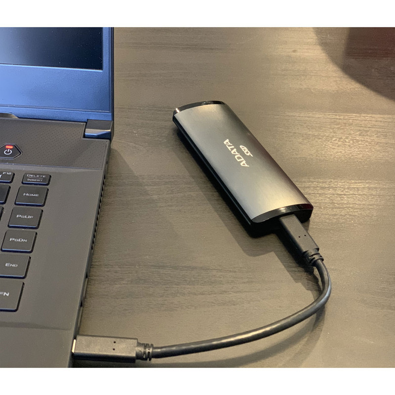 اس اس دی اکسترنال ای دیتا مدل SE760 ظرفیت 512 گیگابایت رابط USB 3.2 Gen2