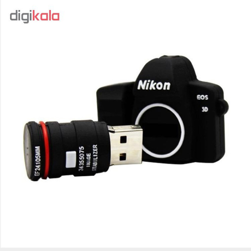 فلش مموری طرح دوربین عکاسی نیکون مدل Ul-CN02 ظرفیت 16 گیگابایت