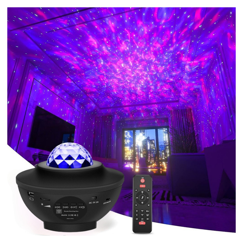 چراغ خواب مدل GALAXY LIGHT اسپیکردار