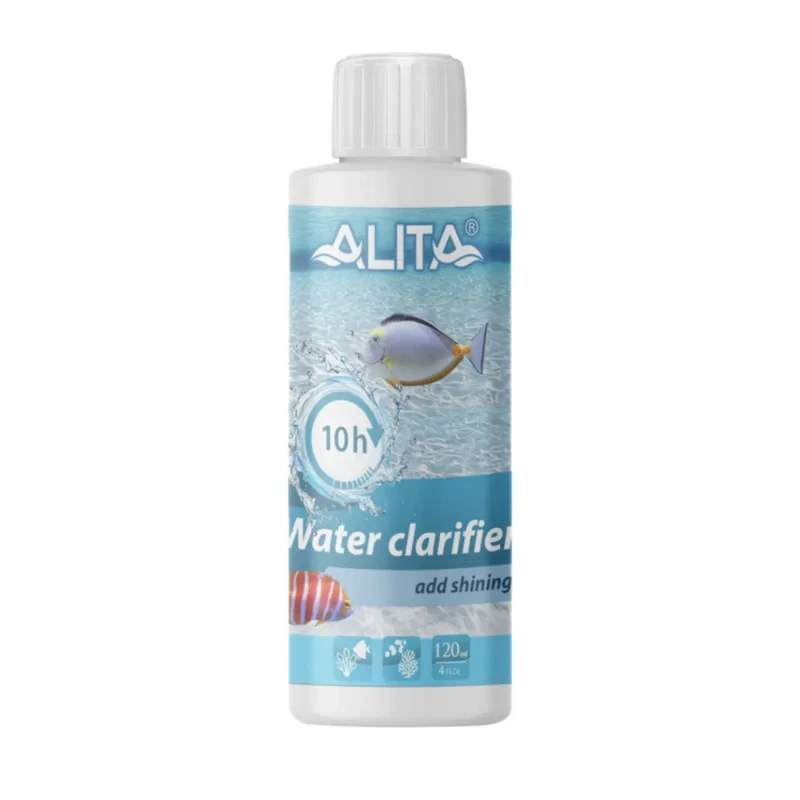 محلول شفاف‌کننده آب آکواریوم Water Clarifier حجم 120 میلی‌لیتر