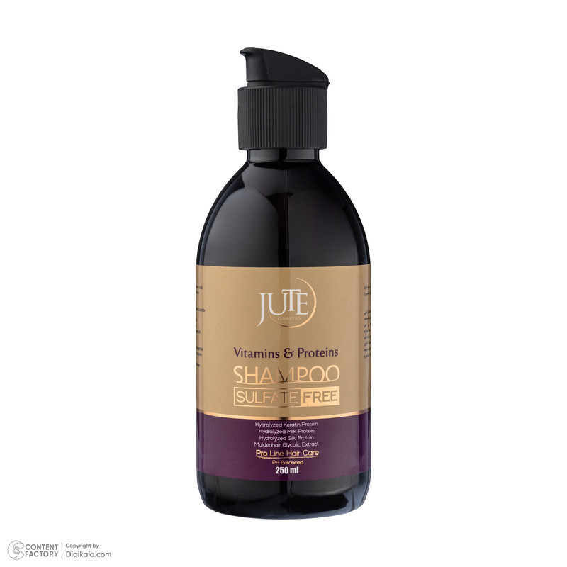 شامپو تقویت کننده و ترمیم کننده مو ژوت مدل Sulfate free حجم 250 میلی لیتر
