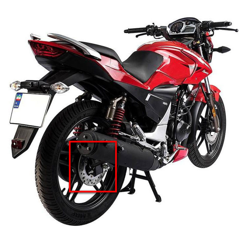 دیسک ترمز عقب موتور سیکلت مدل HH.HT150 مناسب برای هیرو