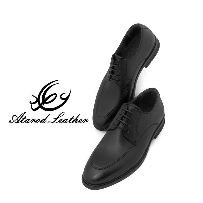 کفش مردانه چرم عطارد مدل چرم طبیعی کد SH287