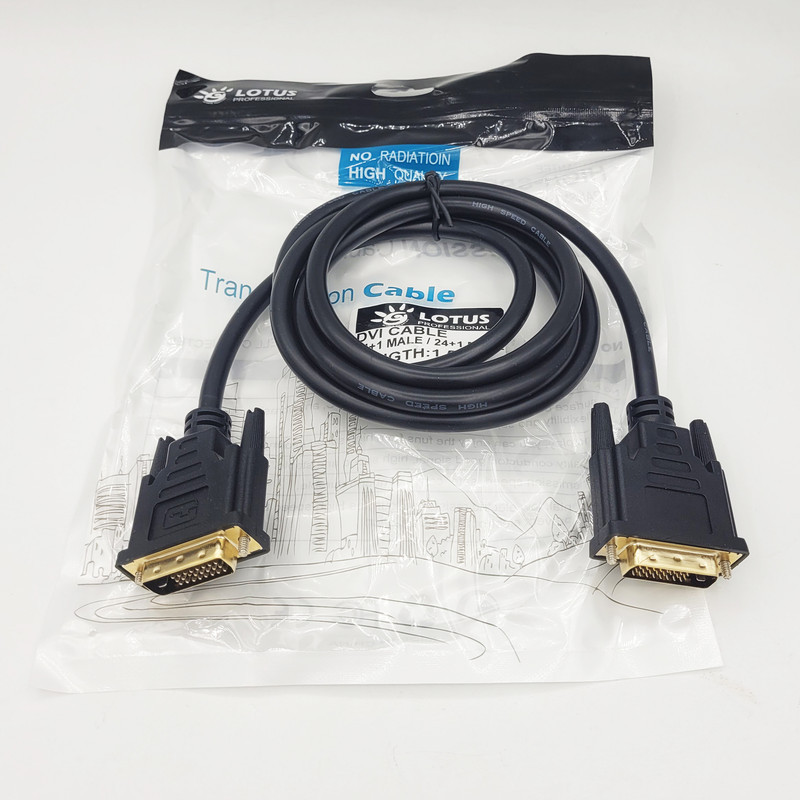 کابل DVI لوتوس مدل HIGH-SPEED طول 1.5 متر