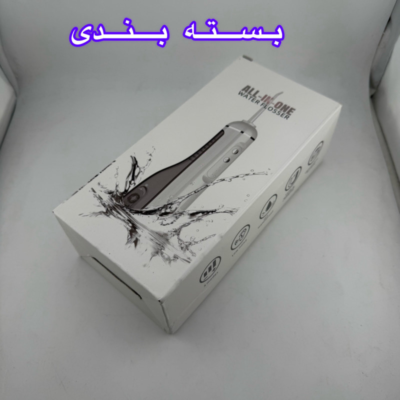 دستگاه شست‌وشوی دهان و دندان شارژی مدل HF-998  به همراه 6 سری
