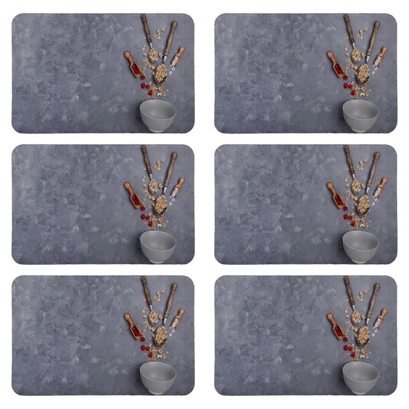 زیربشقابی طرح ادویه کد 8251 بسته 6 عددی