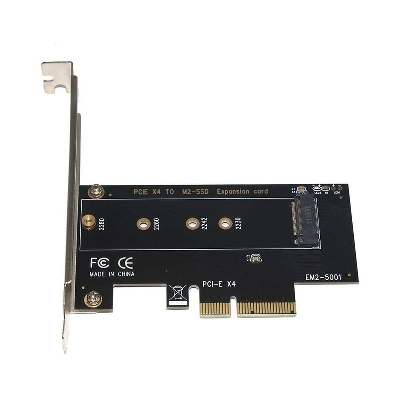 کارت تبدیل M2 SSD NVME به PCI-E 3.0 X4 مدل EM2-5001