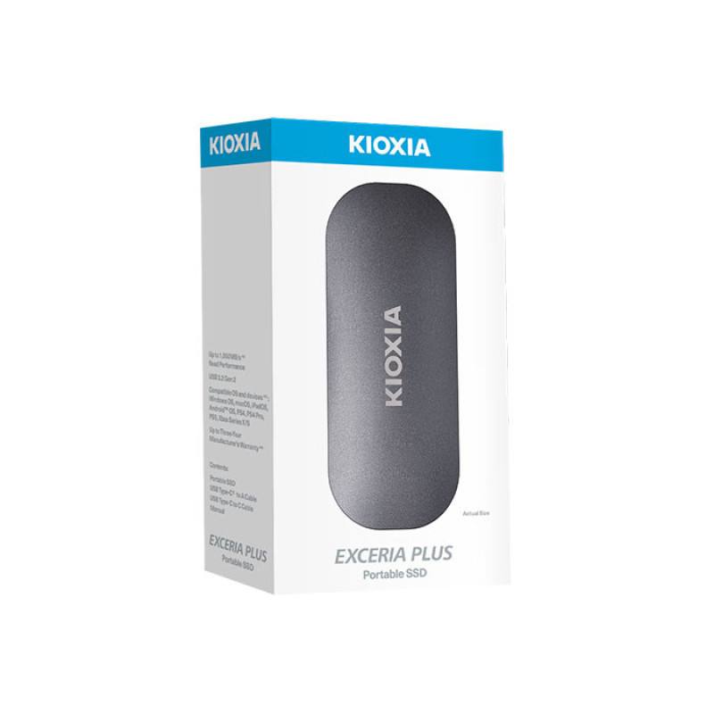 اس اس دی اکسترنال کیوکسیا مدل EXCERIA PLUS ظرفیت 500 گیگابایت رابط USB 3.2 Gen2