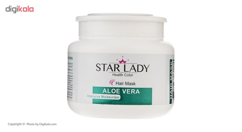 ماسک مو استار لیدی مدل Aloe Vera حجم 500 میلی لیتر