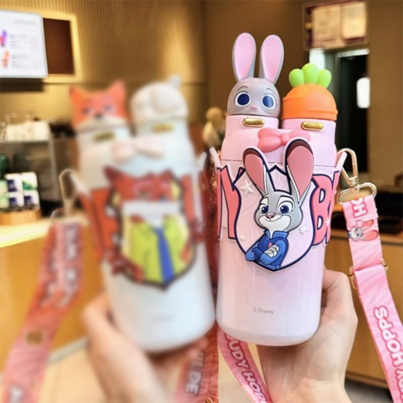 قمقمه کودک مدل Judy Hopps گنجایش 0.55 لیتر
