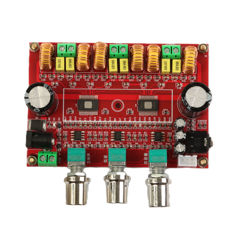 برد آمپلی فایر مدل 2x50W+100W XH-M139