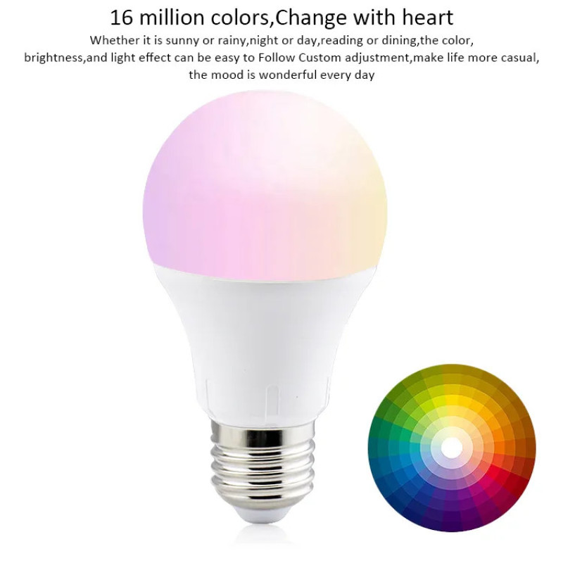 لامپ ال ای دی هوشمند 5 وات هارمن مدل SMART-LED-BULB پایه E27