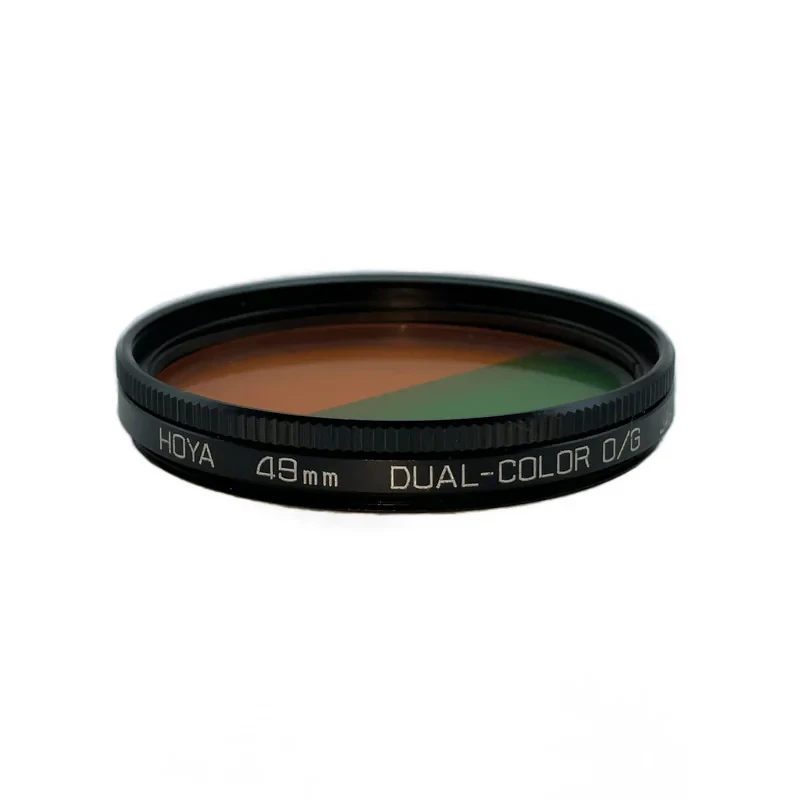 فیلتر لنز هویا مدل 49MM-نارنجی سبز-DUAL COLOR