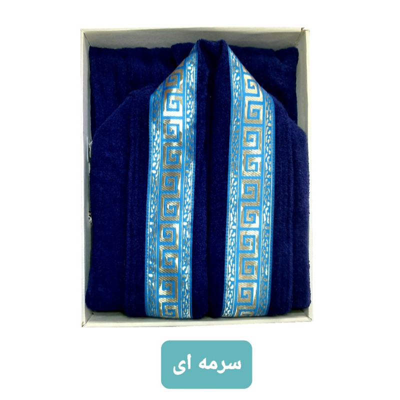 حوله پالتویی گلبافت مدل بامبو کد 1211 سایز 125