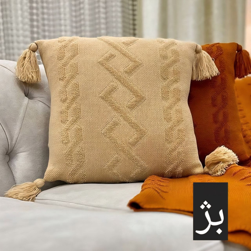 کاور کوسن مدل پانچدوزی ایران سایز 40×40 سانتی متر