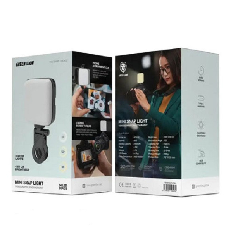 نور ثابت ال ای دی گرین لاین مدل mini snap light