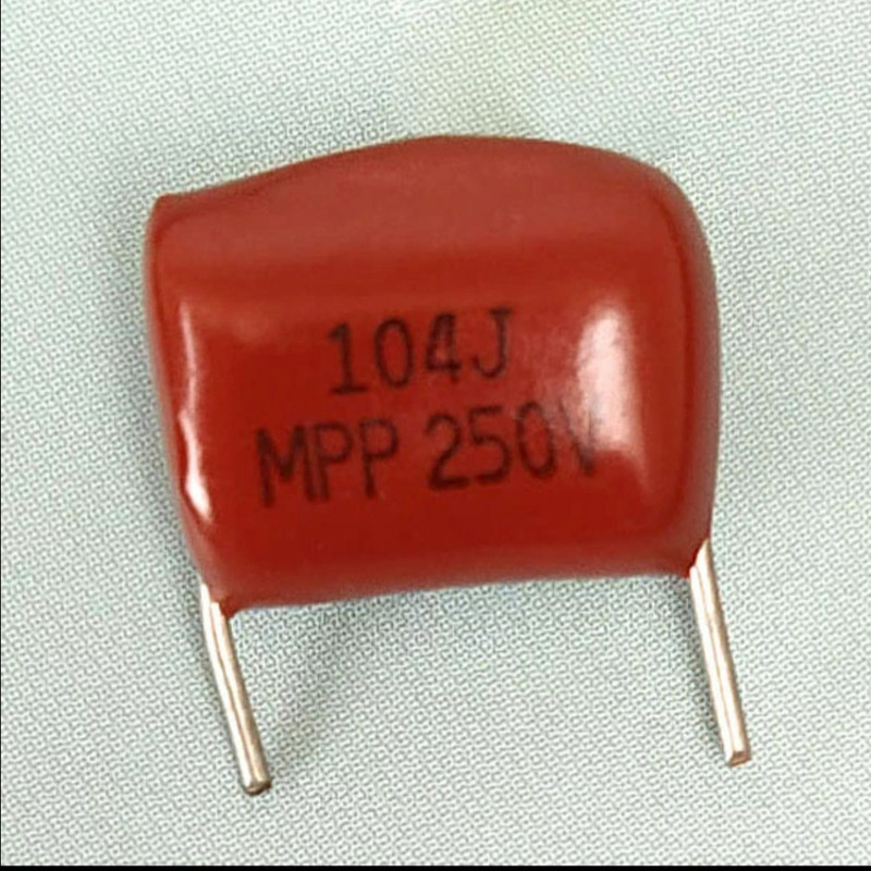 خازن پلی استر 470 نانو فاراد مدل  100v بسته 30 عددی
