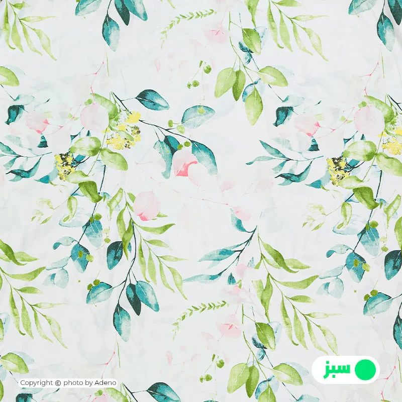 روکش لحاف فیلور آدنو مدل گلسار کد FI48 یک نفره سایز 160x220 سانتی‌متر