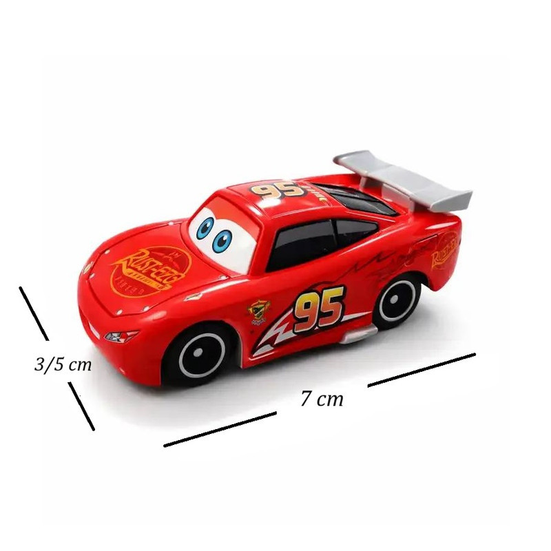 ماشین بازی مدل مک کویین فلزی کد DIE CAST-TRB مجموعه 6 عددی