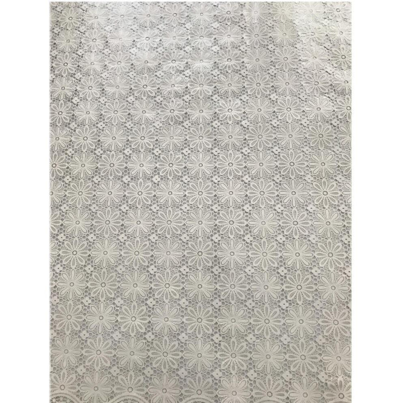 سفره 6 نفره مدل رویال طرح گیپور کد 07 سایز 150×100 سانتی متر