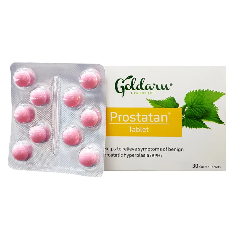 قرص گیاهی پروستاتان گل دارو بسته 30 عددی